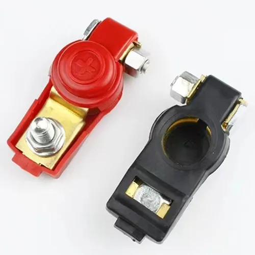 Miniatura 8 de Cable de batería de calibre 2 AWG de 1.5 pies con conectores de terminales de batería, orejetas de 3/8", cable conductor de batería de cobre puro