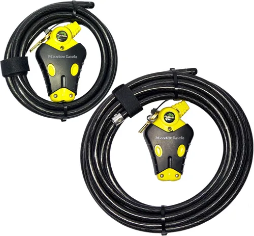 Miniatura 15 de Master Lock 8413 Python - Cerraduras de cable (Maestra)