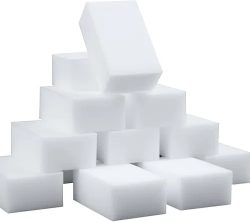 Miniatura 7 de Paquete de 10 esponjas mágicas de borrar 3 esponjas de limpieza de melamina gruesas y duraderas a granel, almohadillas de limpieza de espuma