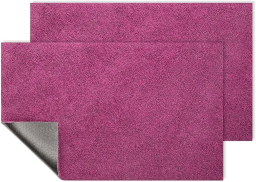 Miniatura 11 de AAZZKANG Paquete de 2 tapetes de bienvenida para interiores y exteriores con parte trasera antideslizante, multiusos, ultra absorbe el barro, fácil