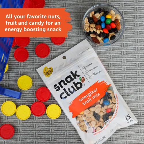Miniatura 3 de Snak Club Energizer Trail Mix, sin gluten, 1 libra (paquete de 6)