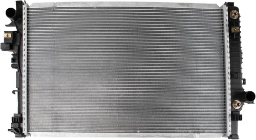 Miniatura 22 de TRQ Radiador de 1 fila de núcleo de aluminio de 26.5 pulgadas de ancho de núcleo compatible con Chevrolet Captiva Sport 2012-2015 Saturn Vue