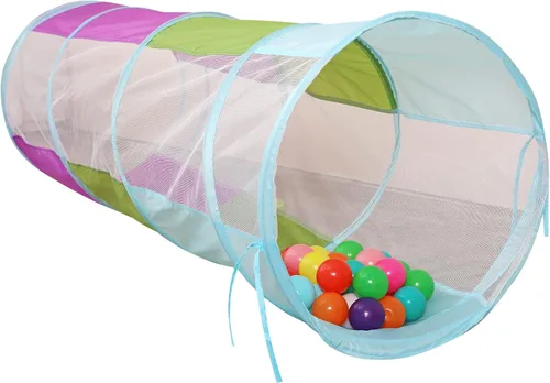 Miniatura 10 de Túnel de juego gateando para niños [túnel de arco iris portátil emergente] para niños, niños pequeños, niños y niñas, mascotas, perros y gatos