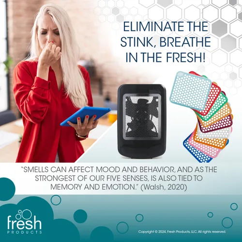 Miniatura 3 de Fresh Products ourfresh - 2 ambientadores de repuesto con aerosol medido con fragancia seca, uso de 30 días, espacios de tamaño mediano, activado