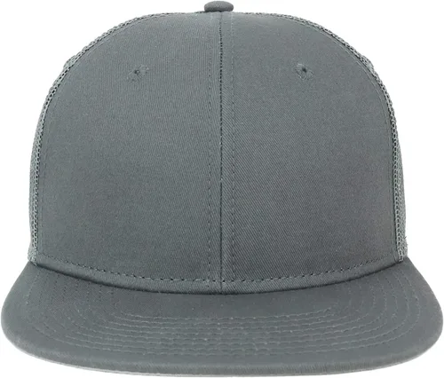 Miniatura 2 de Armycrew Gorra grande XXL en blanco Flatbill Mesh Snapback