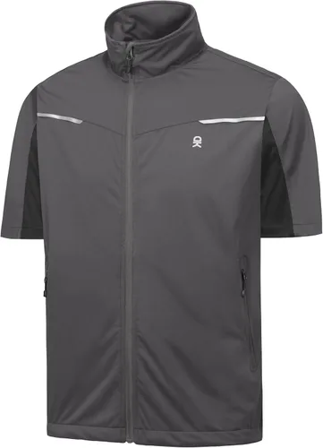 Miniatura 11 de Little Donkey Andy Chalecos ligeros Softshell para hombre, chaquetas de manga corta para golf, senderismo, correr