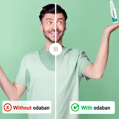 Miniatura 4 de Desodorante antitranspirante odaban, fuerza clínica y protección, desodorante para hombres y mujeres para sudoración escisiva e hiperhidrosis, sin