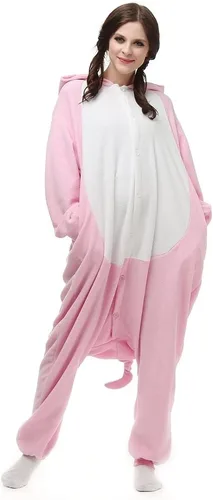 Miniatura 5 de YAMENG Pijama unisex para adultos, disfraz de animal para cosplay de Halloween