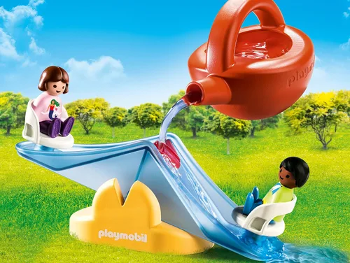 Miniatura 2 de Playmobil 1.2.3 Balancín de agua Aqua con regadera