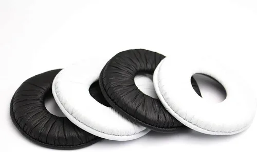 Miniatura 5 de MDR-ZX100 Almohadillas de repuesto de proteína antiarrugas PU de 2.756 in, almohadillas de repuesto compatibles con auriculares Sony MDR-ZX310