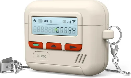 Miniatura 10 de elago Estuche Pager para AirPods 4, Funda Compatible con AirPods de 4ª Generación, Correa de Cadena Incluida, Resistente a Golpes, Protección Negro