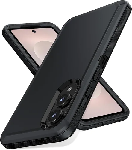 Miniatura 13 de Jiunai Funda para Samsung Galaxy A34, resistente, a prueba de golpes, de doble capa, protección de puerto, híbrida, resistente, para Samsung Galaxy