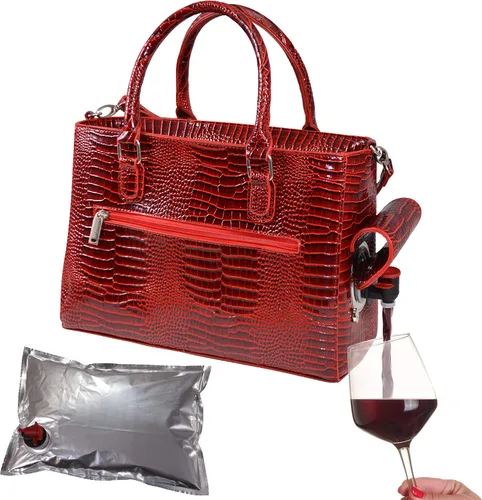 Miniatura 14 de Primeware – Bolsa aislante para bebidas con bolsa de 3 litros Almacenamiento térmico caliente y frío Dispensador portátil para vino, cócteles