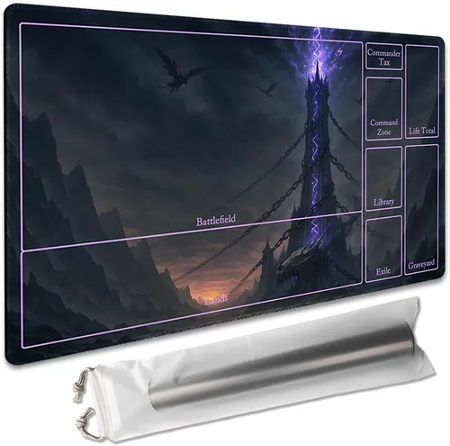 Miniatura 8 de Juego de mesa MTG de 14 x 24 pulgadas, compatible con OCG CCG RPG TCG Playmats (Call of Death)