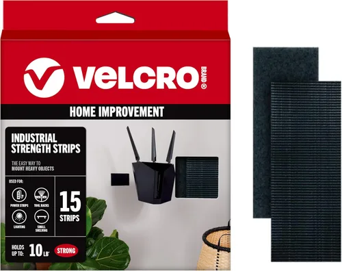 Miniatura 12 de VELCRO Brand - Resistencia industrial Uso en interiores y exteriores Potencia de sujeción superior en superficies lisas Tamaño 10 pies x 2