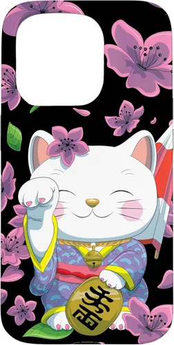 Miniatura 14 de Funda para iPhone 13 Pro Max Japanese Maneki Neko Lucky Cat