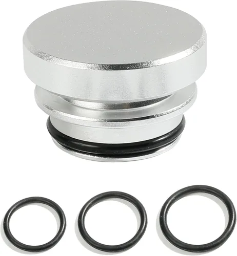 YAKEFLY Tapa Universal para Encendedor de Cigarrillos, Tapones de Aluminio para Decoración de Coche (Plata)