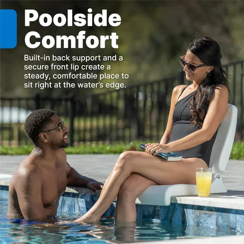 Miniatura 3 de Step2 Asiento Plegable para Adultos Flip Seat, Silla Portátil para Exteriores para Piscina, Tailgating, Camping, Silla de Picnic, Proporciona Apoyo