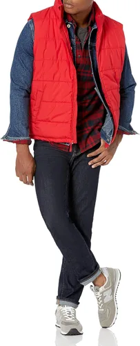 Miniatura 4 de Tienda Essentials - Camisa de franela para hombre manga larga de corte entallado
