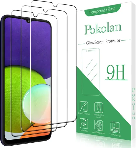 Miniatura 13 de Pokolan Paquete de 3 protectores de pantalla de privacidad para Samsung Galaxy S23 FE/ A54 5G antiespía privado de vidrio templado, antiarañazos