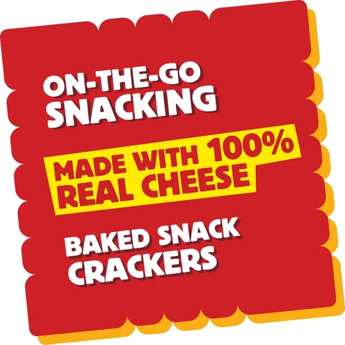 Miniatura 7 de Cheez-It Galletas de queso, galletas horneadas, porción individual, extra tostadas (40 bolsas)