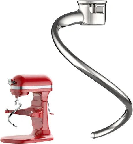 Miniatura 7 de Cofun Accesorio de paleta de acero inoxidable para mezclador KitchenAid, batidor plano para mezclador KitchenAid, se adapta a mezclador de cabeza