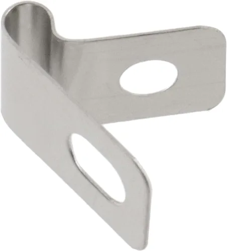 Miniatura 5 de Antrader Clips de cable tipo R, abrazaderas de cable de 0.12 pulgadas con tornillos, acero inoxidable 304, 100