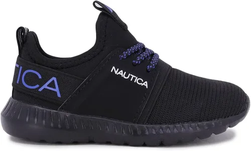 Miniatura 2 de Nautica Tenis de moda con cordones para niños, transpirables y atléticos, para correr, para niño y niña, (niño pequeñoniño)