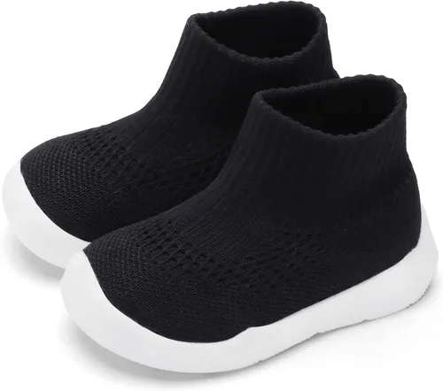 Miniatura 5 de Engtoy Baby Sock Shoes Baby Walking Shoes Infant Non-Slip Breathable Slippers with Soft Rubber Sole Baby Boys Girls Slip On Sneakers