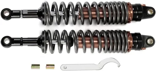 Miniatura 6 de 360mm 380mm 400mm 420mm Amortiguador de Aire Universal para Motocicleta Suspensión Trasera ATV Quad Scooter Dirt Bike Para YZF-R1 YZF-R6 YZF-125 XC