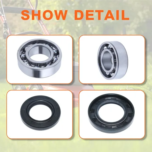 Miniatura 5 de 96100-62050-00 Juego de sellos de aceite del cojinete del cigüeñal para Honda GX160 GX200 168F 170F 5.5HP 6.5HP 2-3.5KW pequeño motor de gasolina