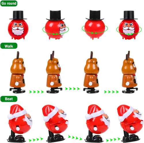Miniatura 3 de LIHAO 12 juguetes de Navidad para niños, regalos de fiesta para niños, regalos para nietos Surtido