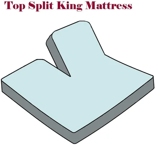 Miniatura 4 de sheetsnthings Juego de sábanas sólidas de 300 hilos, 100% algodón, 4 piezas Top-Split-California-King para camas ajustables, color salvia