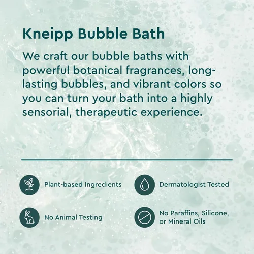 Miniatura 5 de Kneipp Under The Weather - Baño de burbujas de eucalipto para aromaterapia, bueno para el bienestar respiratorio, vegano, sin sulfato, 13.5 onzas