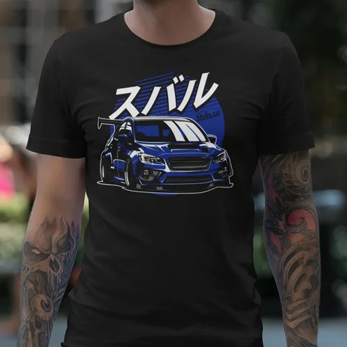 Miniatura 43 de Subie Generation Cars - Camiseta de manga corta para adultos, mecánico japonés de carreras, regalo para amantes de los automóviles, entusiastas