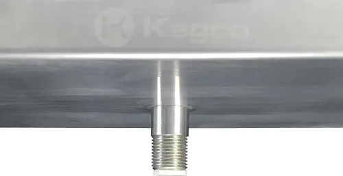 Miniatura 6 de Kegco SEDP-220D Bandeja de goteo, 12", acero inoxidable
