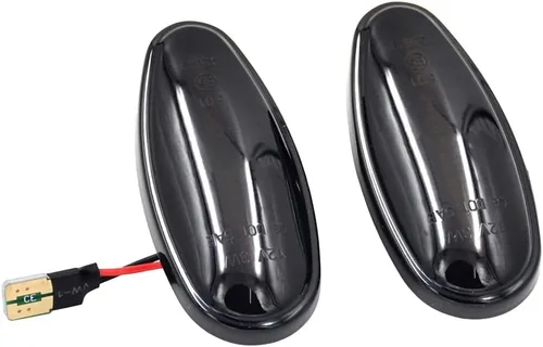 Miniatura 10 de Lámparas de marcador de repetidor lateral para guardabarros delanteros, ajuste OEM, luces LED ámbar de marcador lateral, compatible con modelos