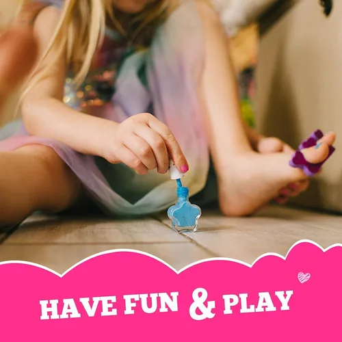Miniatura 2 de Lukax Juego de esmaltes de uñas para niñas – 12 colores no tóxicos seguros para niños pequeños, a base de agua, despegar y quitar bajo olor