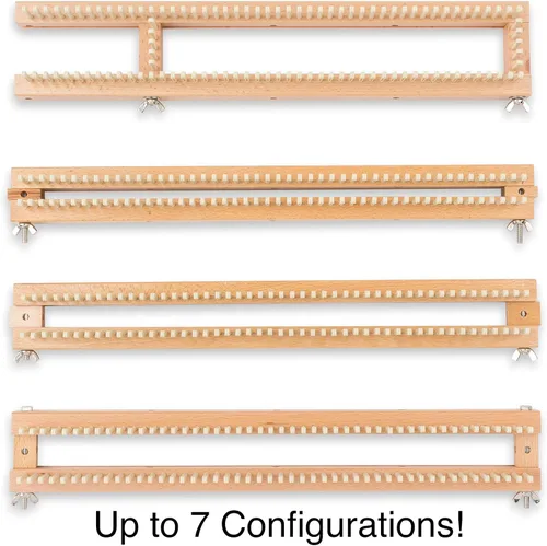 Miniatura 2 de Authentic Knitting Board Telar All-n-One, 18 pulgadas