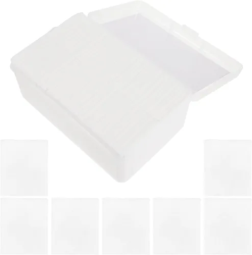 Miniatura 8 de FRCOLOR Almohadillas de algodón de maquillaje, 1000 unidades, rondas faciales finas para eliminación suave del maquillaje y cuidado de la piel