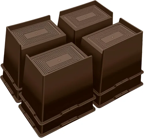 Miniatura 14 de ANNKUT Elevadores de cama de 2 pulgadas, resistentes, elevadores de sofá de gran tamaño, elevadores de muebles extra anchos para sofá, mesa