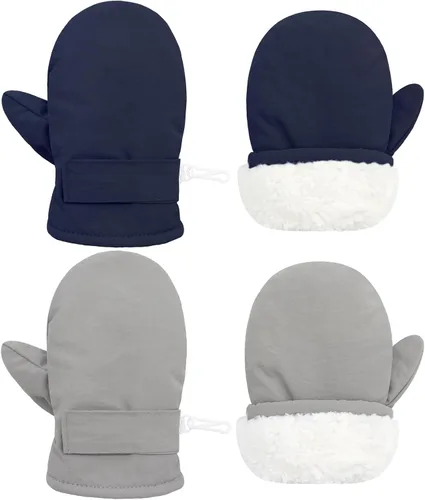 Miniatura 13 de QikQik Guantes de invierno impermeables para niños pequeños - Guantes de nieve para bebés