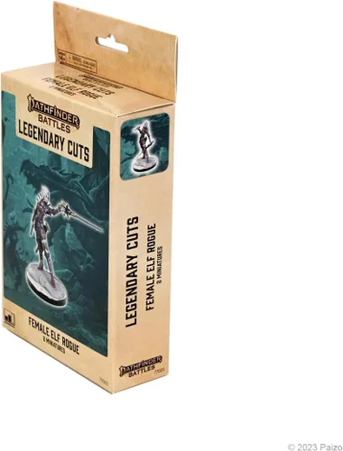 Miniatura 3 de WizKids Cortes legendarios de Pathfinder: pícaro elfo femenino
