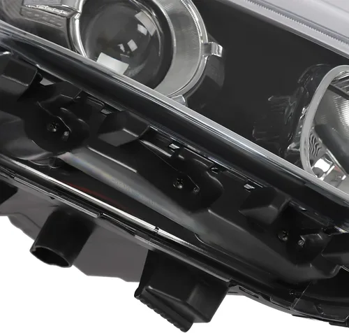 Miniatura 8 de Faro delantero halógeno con faros LED DRL, lámparas de pasajero derecho para Kia Forte Sedan 2019 2020 2021 (2019-2021Kia Forte Sedán, lado derecho)