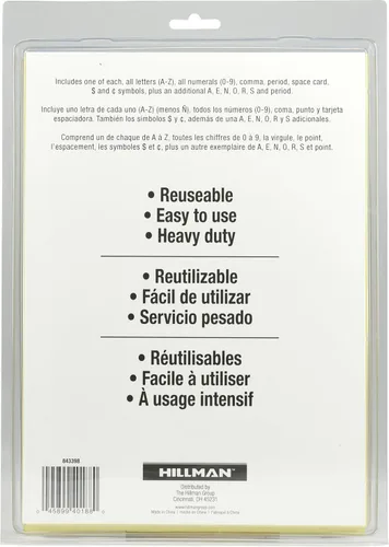 Miniatura 3 de Hillman Plantillas de servicio pesado (12 pulgadas) (843398)