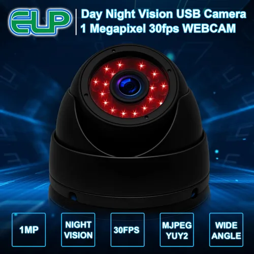 Miniatura 3 de Cámara Web USB estilo domo, cámaras web Adroid USB con FHD 1080P, 1MP, 1.3MP, 2MP, pequeña cámara USB Mac Linux, cámara estilo domo UVC de alta