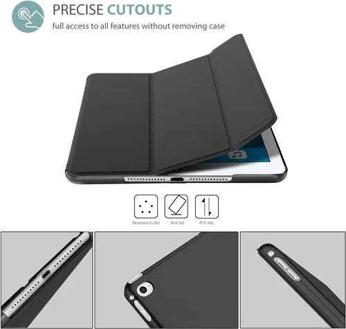 Miniatura 8 de ProCase Funda Inteligente para iPad Air 2 2014, Funda Protectora con Soporte Ultra Delgada y Ligera con Tapa Trasera Translúcida Esmerilada