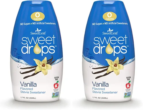 Miniatura 21 de SweetLeaf Sweet Drops - Edulcorante líquido de stevia saborizado, extracto de stevia, cero calorías, sin gluten, apto para dieta cetogénica, sin