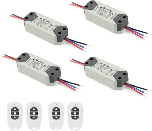 Miniatura 9 de eMylo Controlador de motor de interruptor RF inalámbrico Smart Switch Módulo de relé Interruptor de control remoto con receptor RF DC 12V 433Mhz