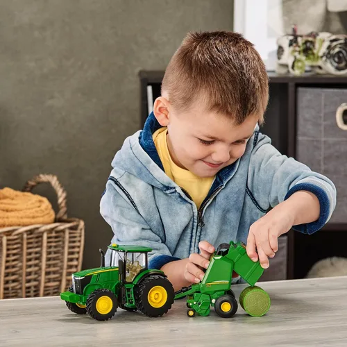 Miniatura 2 de 1:32 John Deere 7270R con 560R Round BALER